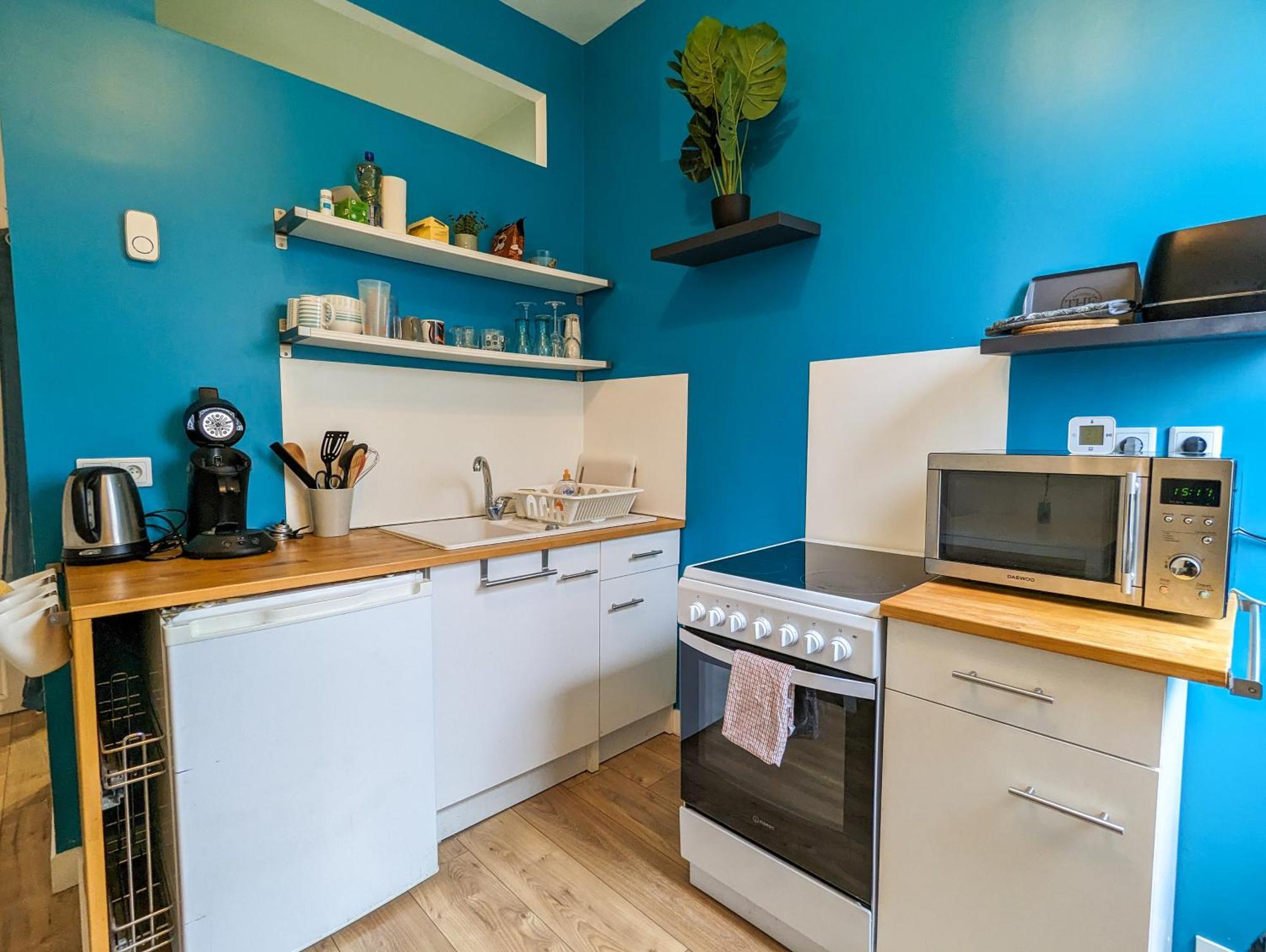 Le Cocon Bleu - Appartement Calme - Parking Gratuit - Fibre Arras Kültér fotó